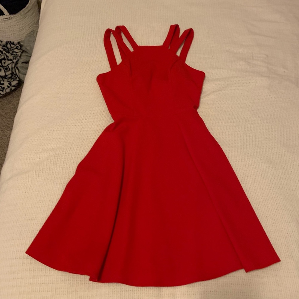 B Darlin Red Dress - Picture 1 of 2